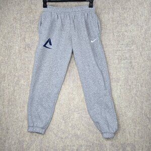 Nike Mens Grey Sweatpants Tall Size S With Drawstring Waist & Pockets